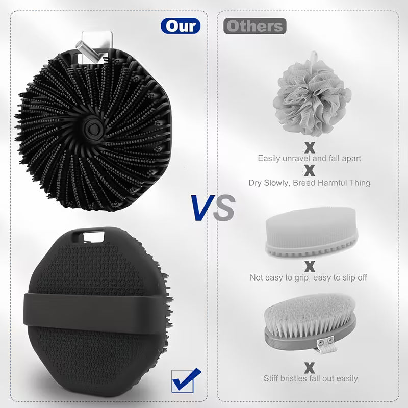 Silicone Bath &  Cleansing Brush Set