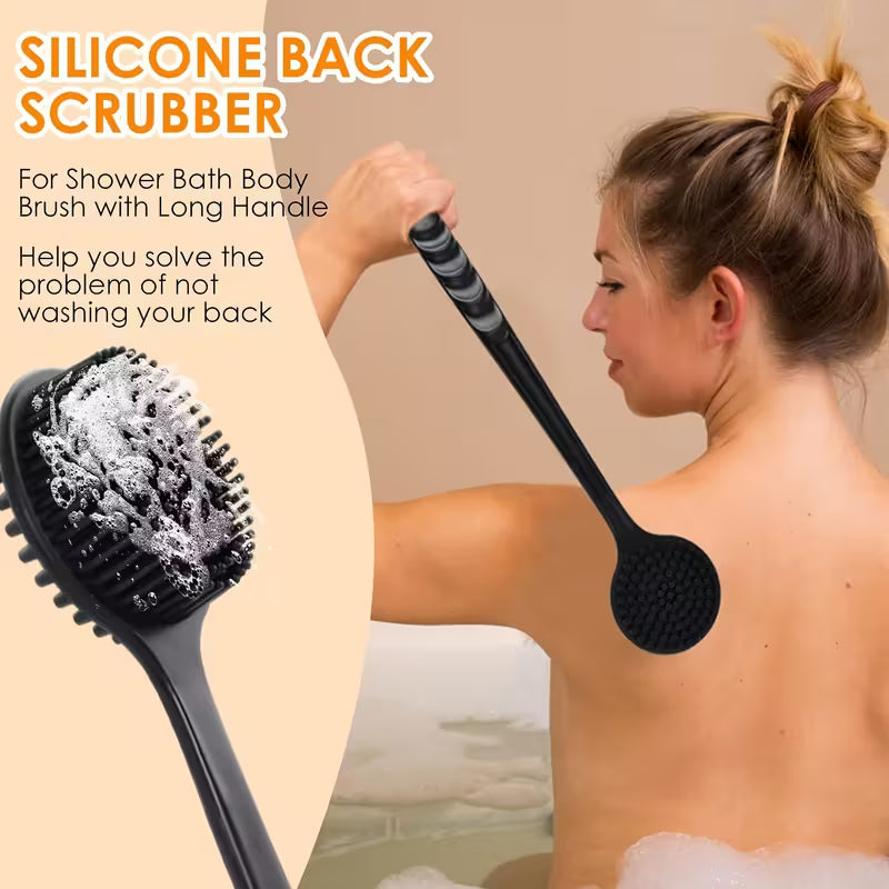 Silicone Bath &  Cleansing Brush Set