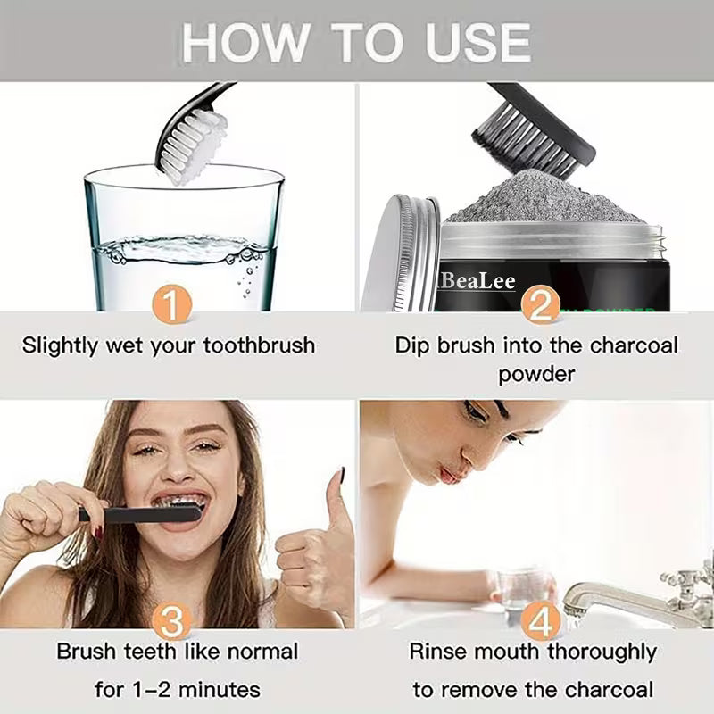 CharcoalBright™ Teeth Polishing Powder (2.11oz)