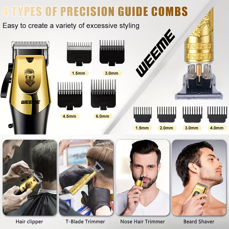 Men’s 4-in-1 Grooming Trimmer Set
