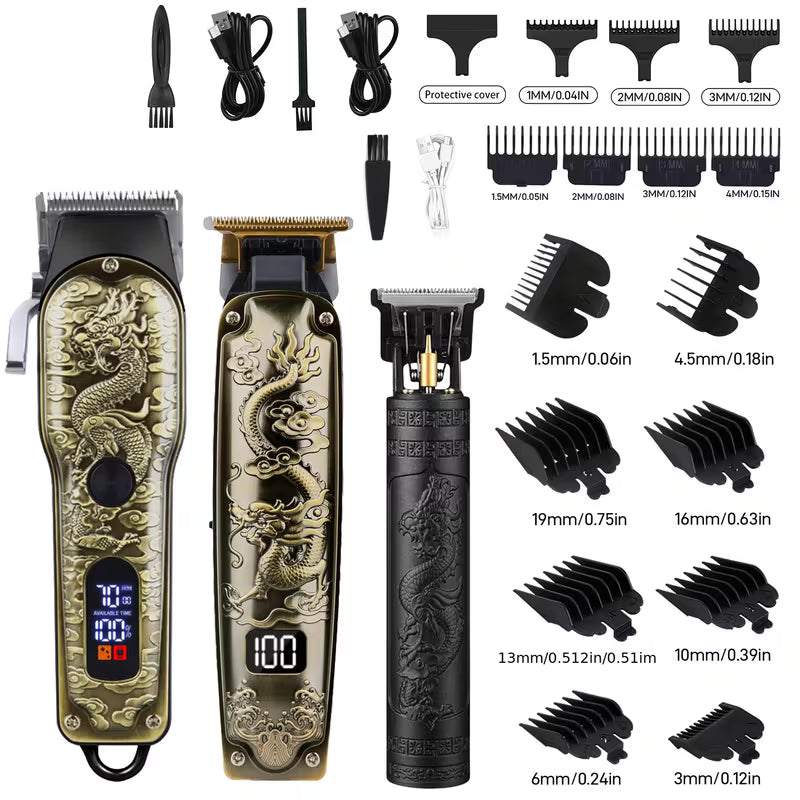 Men’s 3-in-1 Hair Clipper &amp; Beard Trimmer
