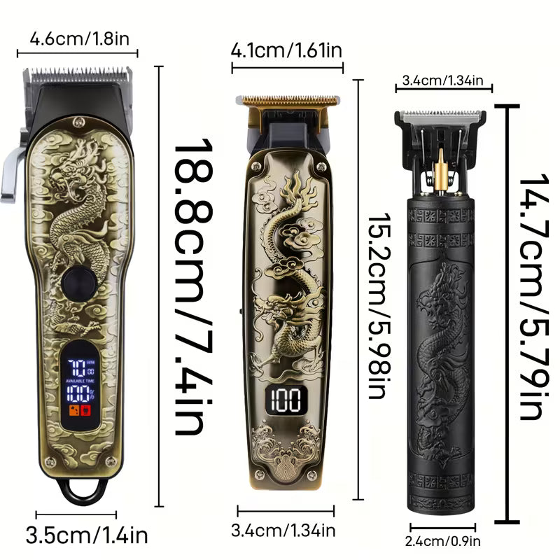 Men’s 3-in-1 Hair Clipper &amp; Beard Trimmer