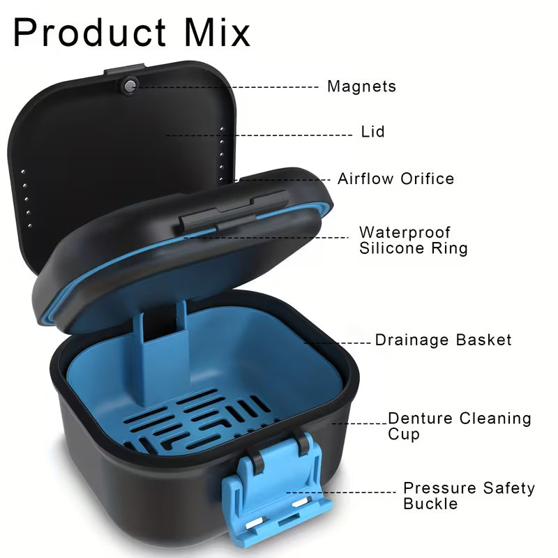 CleanVault™ Denture & Retainer Case