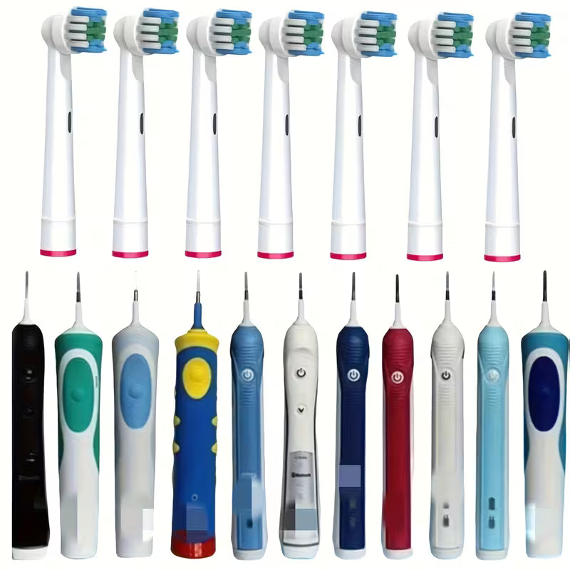 SMORIVA Professional Replacement Toothbrush Heads (16-Pack)
