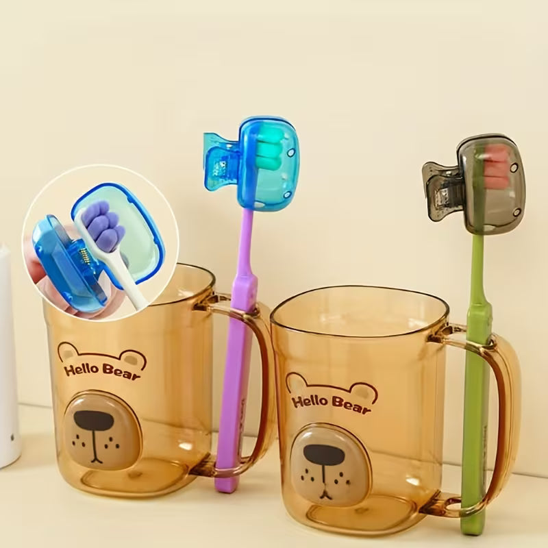 BrushGuard™ Travel Toothbrush Covers (10-Pack)