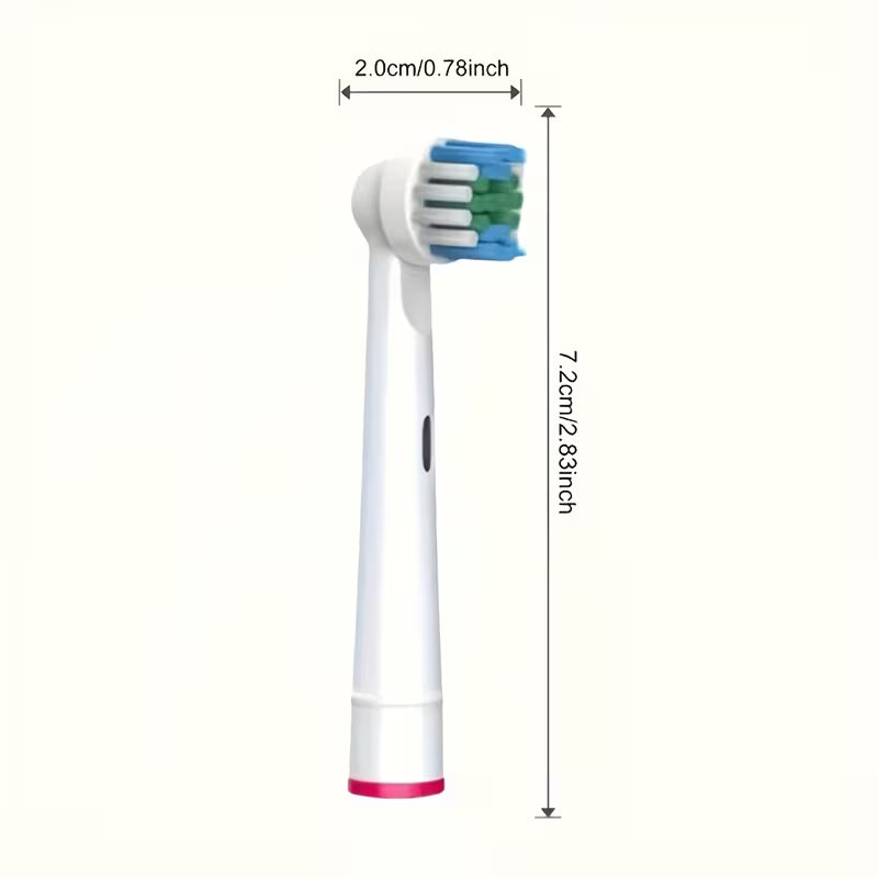 SMORIVA Professional Replacement Toothbrush Heads (16-Pack)